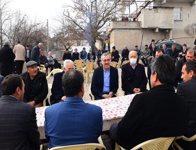 Başkan Güngör Kavlaklı’da Muhtarlarla Buluştu