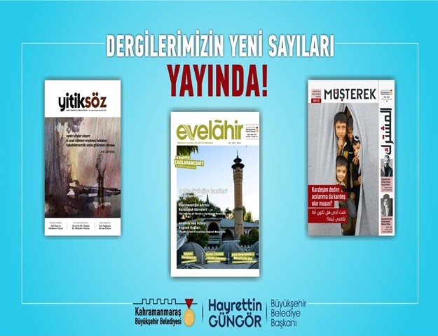 Şehrin Üç Dergisi Yeni Sayılarıyla Yayında