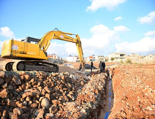 Tilkiler Mahallesi İçme Suyu Çalışmaları Devam Ediyor
