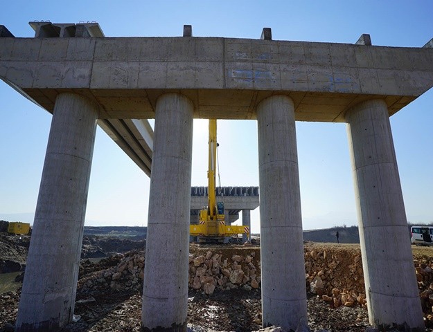 Yeni Köprüde Son Kirişler Koyuluyor