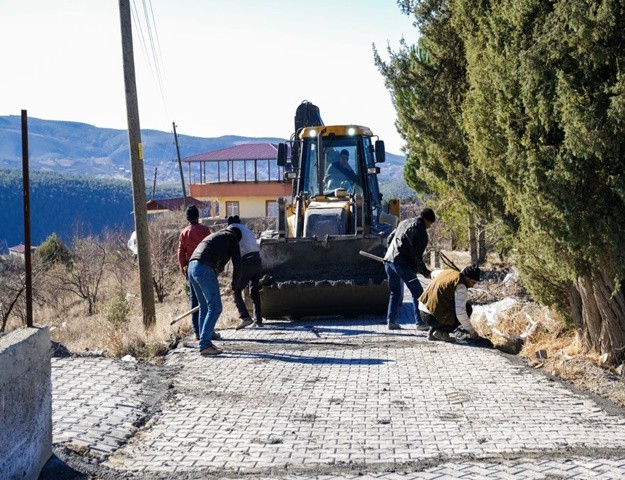 Dulkadiroğlu'ndan Parke Çalışması