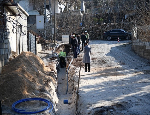 Pazarcık-Evri Mahallesi İçmesuyu Şebeke Yenileme Çalışmaları Başladı