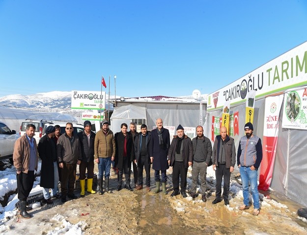 “Olumsuz Hava Koşullarından Etkilenen Çiftçimizin Yanındayız”