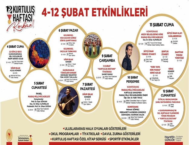 Kurtuluş Haftası Etkinlikleri Başlıyor