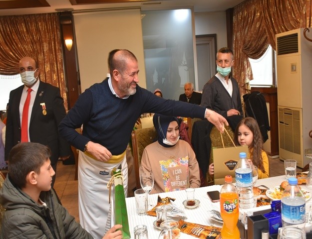 Şehit Çocukları Karne Sevincini Kervanhan’da Yaşadı