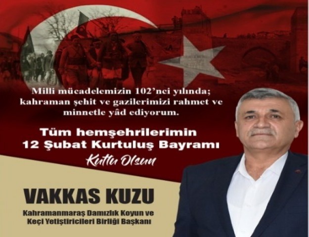 Başkan Kuzu'dan Kurtuluş Bayramı Mesajı