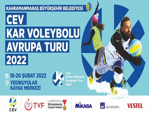 Kar Voleybolu Avrupa Turu Başlıyor