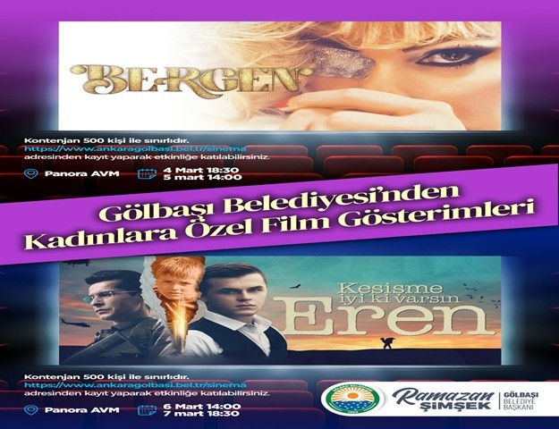 Gölbaşılı Kadınlar “Bergen”i Ve ”Eren”i İzlemeye Gidiyor