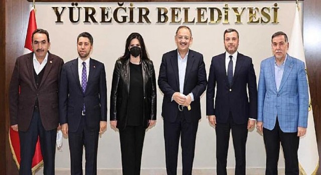 Genel Başkan Yardımcısı Özhaseki, Yüreğir Belediyesine Ziyaret Etti