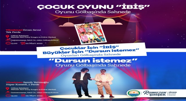 Gölbaşı Belediyesi’nden Yüzleri Güldüren Tiyatro Gösterimi