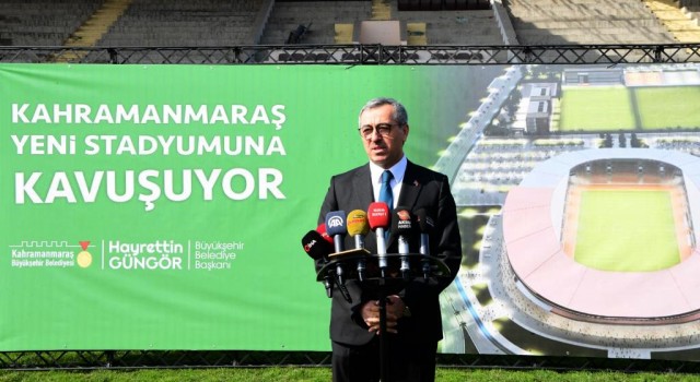 Kahramanmaraş Yeni Stadyumuna Kavuşuyor