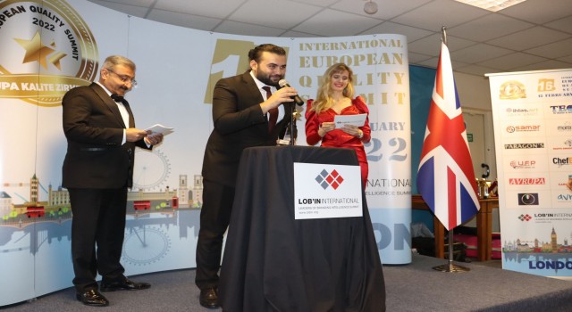 Kahramanmaraşlı İş İnsanları Avrupa Kalite Zirvesinde Ödülleri Topladı