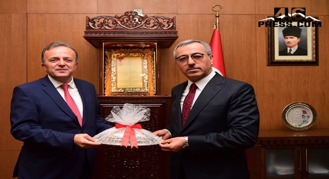 Başkan Hayrettin Güngör BİK Genel Müdürü Rıdvan Duran’ı Ağırladı
