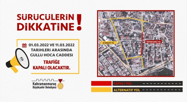 Büyükşehir’den Güzergâh Uyarısı