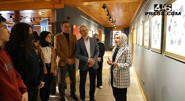 Esma'ül Hüsna Sergisinin Açılışı Gerçekleştirildi