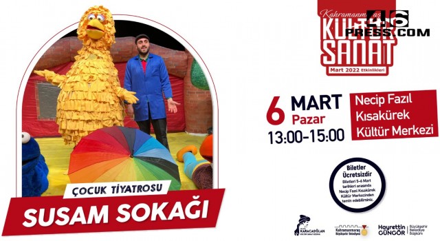 Etkinlikler ‘Susam Sokağı’ ile Başlıyor