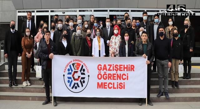 Gazişehir Öğrenci Meclisi'nden SANKO Üniversitesi'ne Ziyaret