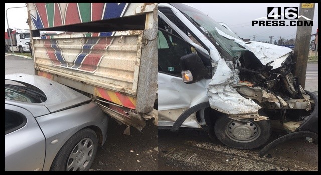 Kahramanmaraş’ta zincirleme kaza: 1’i ağır 15 yaralı