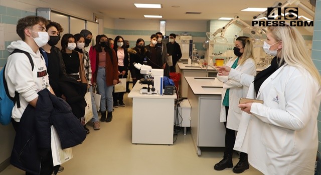 TOBB Fen Lisesi Öğrencileri SANKO Üniversitesi'ne Konuk Oldu