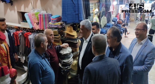 Başkan Ahmet Kuybu’dan Bayram Öncesi Esnaf Ziyareti
