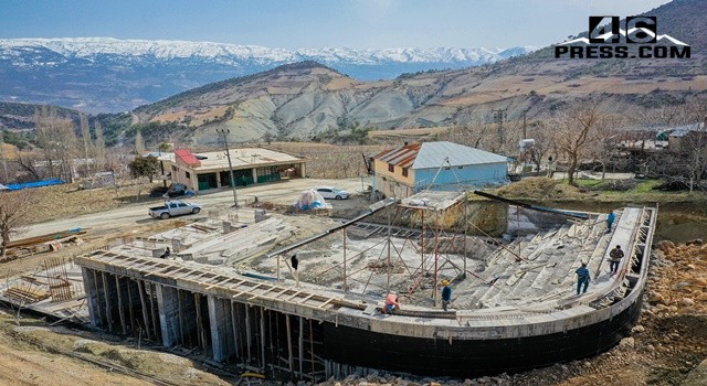 Boyalı Güreş Sahası Yenileniyor