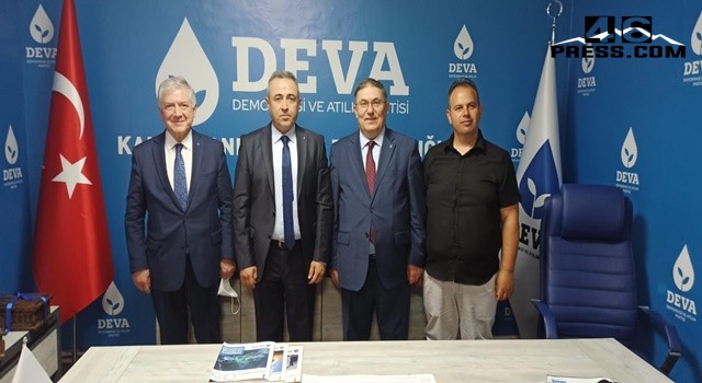 Hazine Eski Müsteşarı Deva Partili Çanakçı'dan Ziyaret