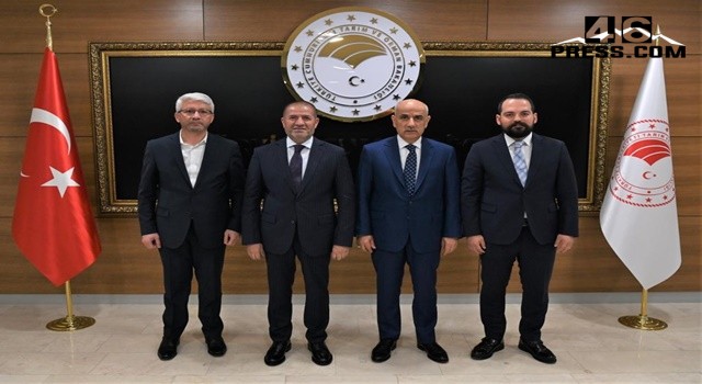Kervancıoğlu Bakan Kirişci'yi Ziyaret Etti!