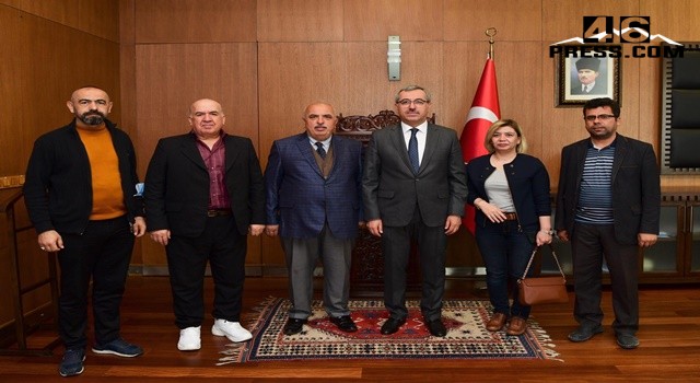 Küresel Gazeteciler Konseyi Kahramanmaraş İl Temsilciliğinden Güngör’e ziyaret