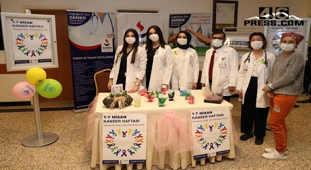 SANKO Üniversitesi Hastanesi'nde Onkoloji Hastalarına Moral