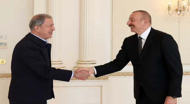 Bakan Akar Kuvvet Komutanlarıyla Azerbaycan’da