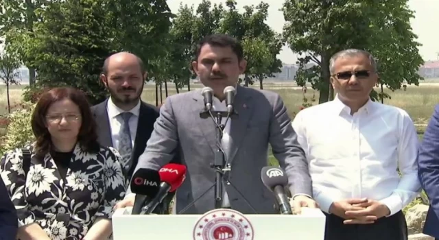 Bakan Kurum "Havalimanını imara ve ticarete açmıyoruz"