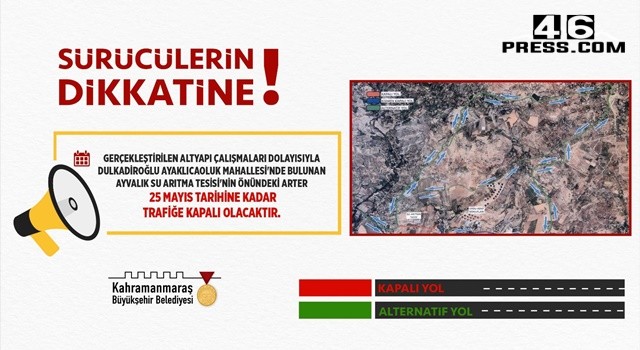 Büyükşehir’den Sürücülere Uyarı!