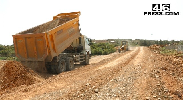 Cimikanlı’nın Yeni Yolunda Çalışmalar Devam Ediyor