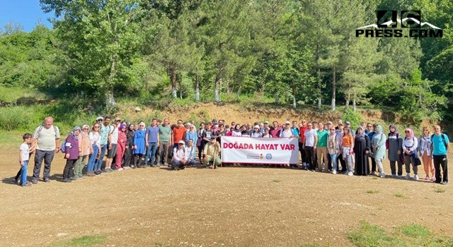 Doğaseverler Şehrin Doğal Güzelliklerini Ziyaret Etti