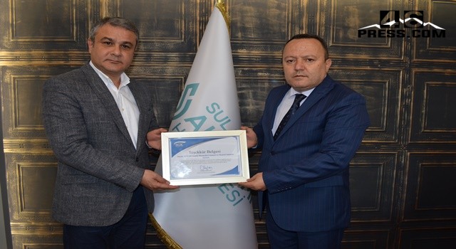 Kahramanmaraş SGK Müdürü Akbalaban’dan Sular Sağlık’a Ziyaret
