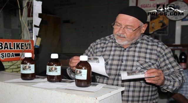 Kahramanmaraş’lı Arslan Doğan, Sıvı Doğal Kür Üretti