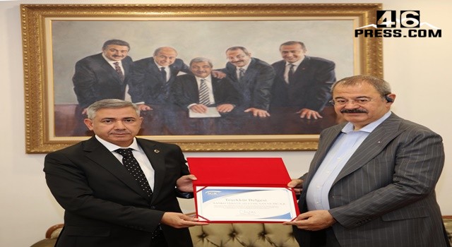 SANKO Holding'e SGK'dan Teşekkür Belgesi