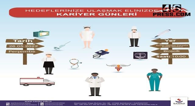 SANKO Üniversitesi Birecik'te Kariyer Günü Düzenleniyor