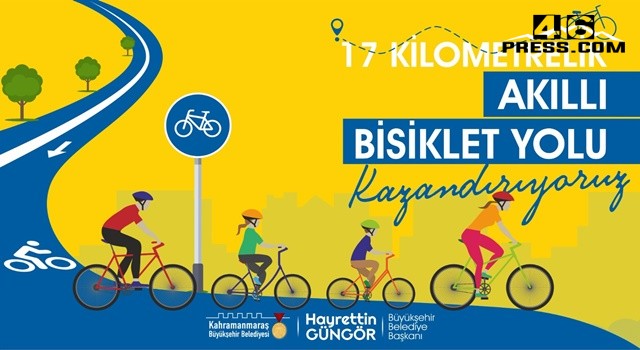 Şehre 17 Kilometrelik Akıllı Bisiklet Yolu Kazandırılacak