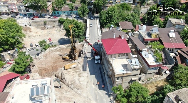 Yeni Kanlıdere Köprüsü’nde Çalışmalar Başladı