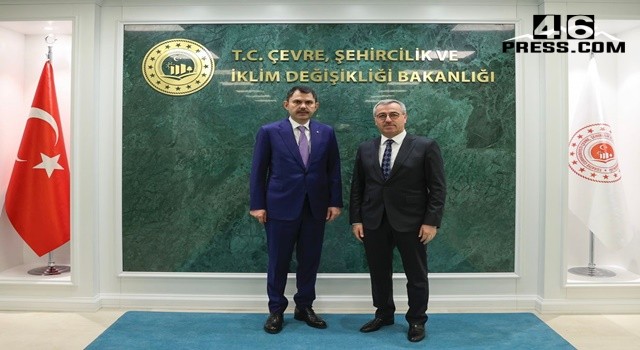 Başkan Güngör Bakan Kurum’u Ziyaret Etti