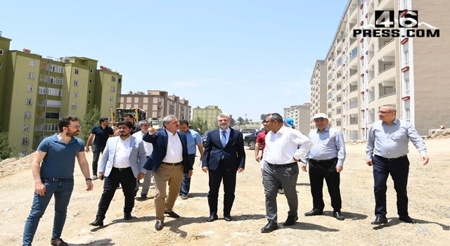 Başkan Güngör Yıldızkent Konutları’nda