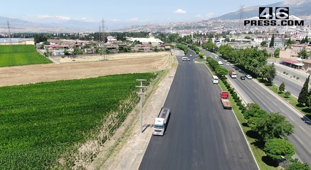 Büyükşehir Servis Yollarını Yeniliyor