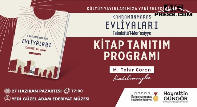 Büyükşehir’den Kitap Tanıtım Programına Davet