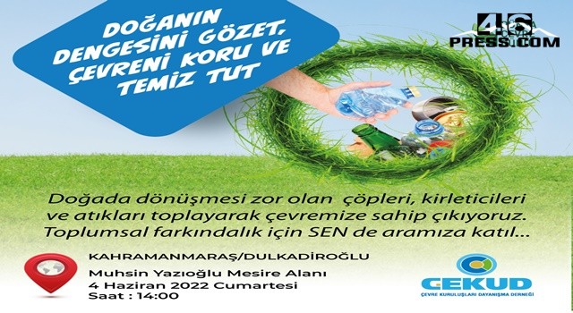 ÇEKUD’den Türkiye Geneli Çevre Temizliği