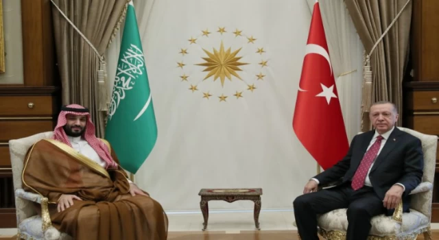 Cumhurbaşkanı Erdoğan ile Veliaht Prensi Selman’dan ortak bildiri