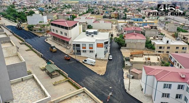 Dulkadiroğlu Belediyesi Asfalt Çalışmalarını Sürdürüyor