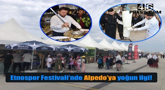 Etnospor Festivali’nde Alpedo’ya Yoğun İlgi
