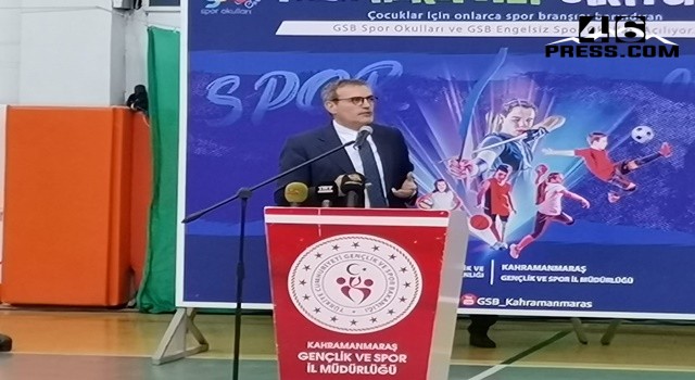 Kahramanmaraş’ta Yaz Spor Okulu Açıldı