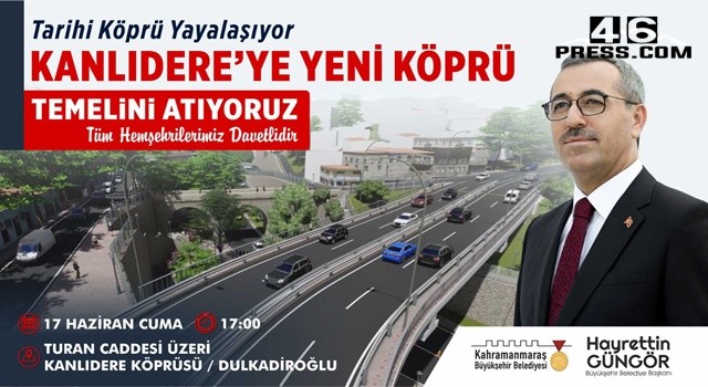 Kanlıdere’ye Yeni Köprü